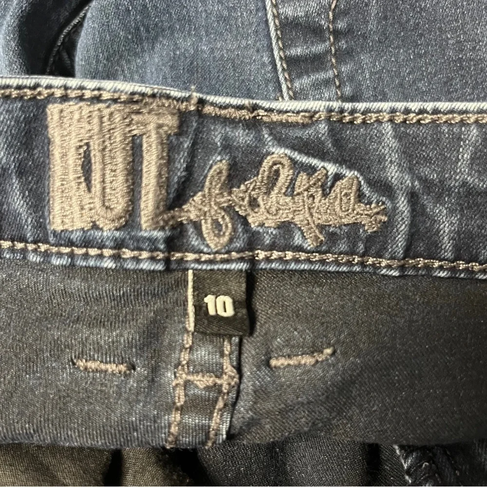 Kut From The Kloth Midrise Dark Wash Skinny Jeans Size 10